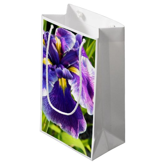 Sac cadeau Perfect Purple Iris (Devant Angle)