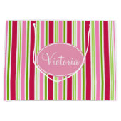 Sac cadeau personnalisé de bonbons de Noël (Devant)