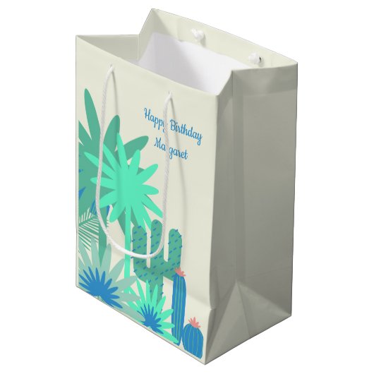 Sac cadeau personnalisé Desert Southwest (Devant Angle)