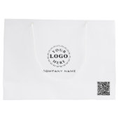 Sac cadeau personnalisé grand format pour l'image (Dos)