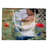 Sac cadeau personnalisé Heureuse Sainte-Valentin (Dos)