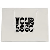 Sac Cadeau Personnalisé Logo Entreprise Cadeau d'E (Devant)