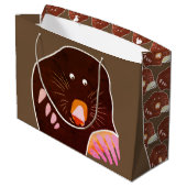 Sac cadeau personnalisé Mole (Dos Angle)