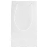 Sac cadeau personnalisé - Petit, brillant (Devant)