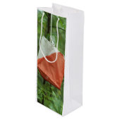 Sac cadeau personnalisé - Vin - Drapeau de course  (Devant Angle)