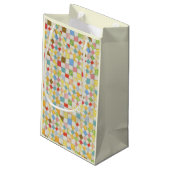 Sac Cadeau Petit / Crème Mosaic Patchwork (Dos Angle)
