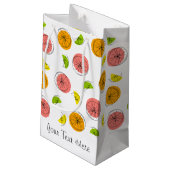 Sac cadeau petit format Citrus Multi Text (Dos Angle)