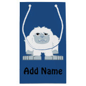 Sac Cadeau Petit Yeti mignon (Dos)