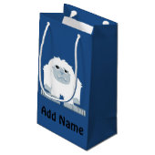 Sac Cadeau Petit Yeti mignon (Dos Angle)