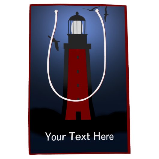 Sac cadeau phare (Devant)