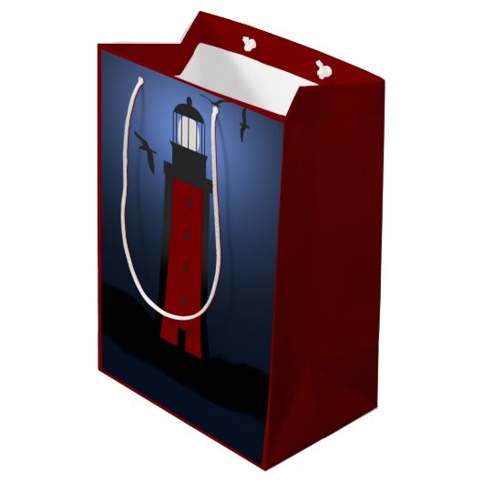 Sac cadeau phare (Dos Angle)