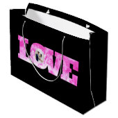 Sac cadeau photo d'amour (Dos Angle)