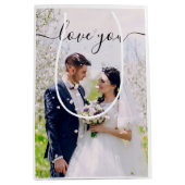 Sac cadeau photo Love You (Devant)