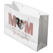 Sac cadeau photo Maman (Devant Angle)