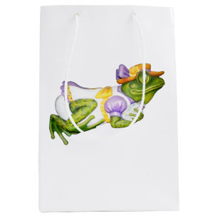 Sac cadeau photo pour grenouille animal carrousel