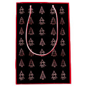 Sac cadeau Pine Tree (Rouge) (Devant)