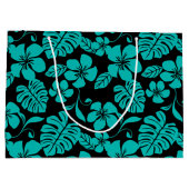 Sac cadeau PINK BIKINI (NOIR/TURQUOISE) (Dos)