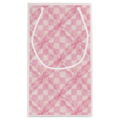 SAC Cadeau PINK CHECK QUILT / Rose Pâle (Dos)
