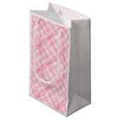 SAC Cadeau PINK CHECK QUILT / Rose Pâle (Devant Angle)