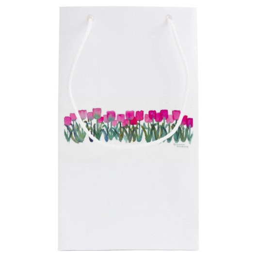 Sac cadeau Pink Tulip Grove (Dos)