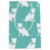 Sac cadeau Pit Bull Chien Chien Chien Chien Puppy  (Devant)