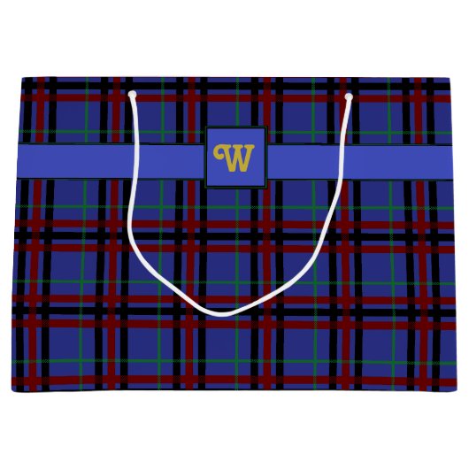 Sac Cadeau Plaid À Bijoux (Devant)