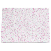 Sac cadeau Pluie rose (Devant)