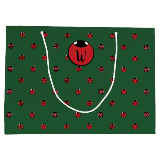 Sac cadeau Pois Ladybug (Dos)