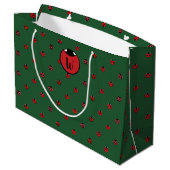 Sac cadeau Pois Ladybug (Dos Angle)