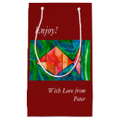 Sac Cadeau Poisson Orange Cute (Devant)