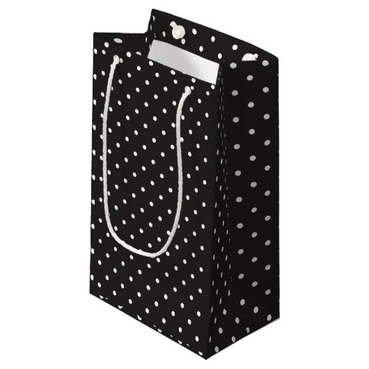 Sac cadeau Poka Dot (Devant Angle)