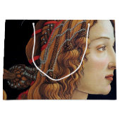 Sac Cadeau Portrait d'une dame, Sandro Botticelli Grand cadea (Devant)