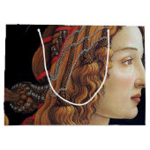 Sac Cadeau Portrait d'une dame, Sandro Botticelli Grand cadea (Dos)