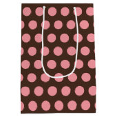 Sac cadeau Pots de chocolat rose (Dos)