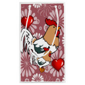 Sac cadeau Poulet de Saint-Valentin (Dos)