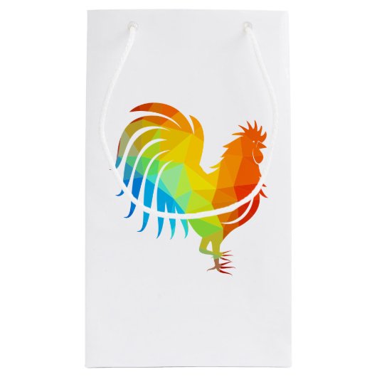 Sac cadeau Poulet faible Poly (Dos)