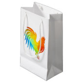 Sac cadeau Poulet faible Poly (Devant Angle)