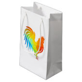 Sac cadeau Poulet faible Poly (Dos Angle)
