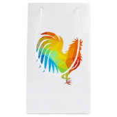Sac cadeau Poulet faible Poly (Devant)