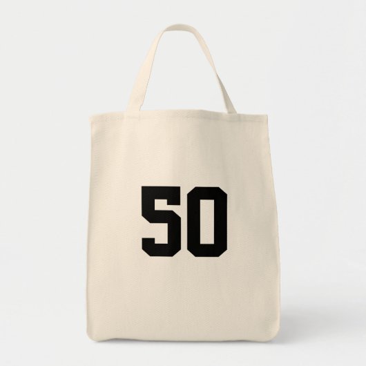 Sac cadeau pour 50e anniversaire (Devant)