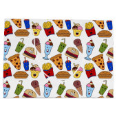 Sac cadeau pour alimentation rapide amusant (Dos)