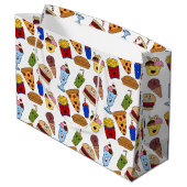 Sac cadeau pour alimentation rapide amusant (Dos Angle)