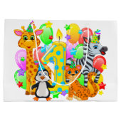 Sac cadeau pour animaux de fête d'anniversaire pou (Dos)