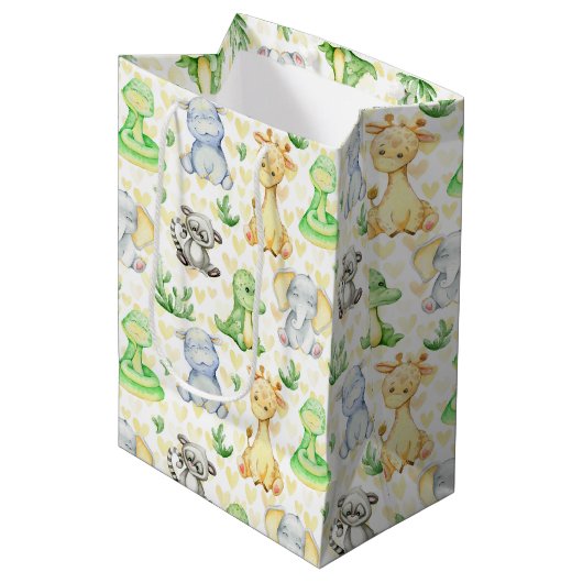 Sac cadeau pour animaux Safari mignonne (Devant Angle)