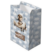 Sac cadeau pour Baby shower pour ours en peluche v (Devant Angle)