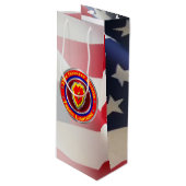 Sac Cadeau Pour Bouteille 25e division d'infanterie "Foudre tropicale" (Devant Angle)