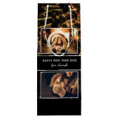 Sac Cadeau Pour Bouteille 2 Photo Collage Feu d'artifice Bonne année (Dos)