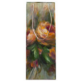 Sac Cadeau Pour Bouteille 315 Roses (Devant)