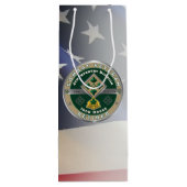 Sac Cadeau Pour Bouteille 4e division d'infanterie (Dos)