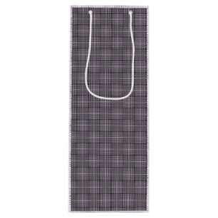 Sac Cadeau Pour Bouteille à damiers Motif.08